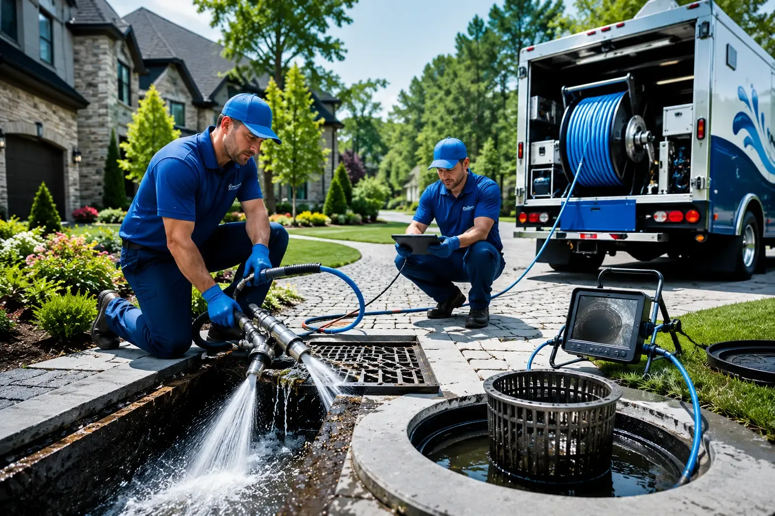 Local outdoor drain cleaning professionals in Ama, LA